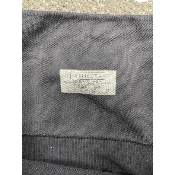 Athleta Leggings Women's Small Black Re-Charge Capri Performance Yoga 139489 - Picture 4 of 4